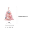 Christmas Decorations 1 Set 60CM Desk Trees Home Office Ornaments Without Battery