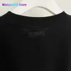 wangcai01 t-shirts masculins Je vais vous montrer mes vettents t-shirts hommes femmes surdimensionnées surdimensionnées vtm top vétéants broiddery noire t-shirt 0217h23