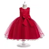 Robes de filles fille fleur princesse robe enfants été Tutu mariage fête d'anniversaire pour 5 8 10 ans enfants robe Costume vêtements 230217