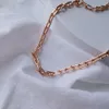 aangepaste liefde goud zilver gevulde groothandel handgemaakte sieraden dunne ketting link hanger ketting ontwerper voor vrouwen mannen set paar mode bruiloft feest valentijn verkoop 33