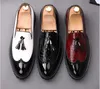 Dress Shoes Heren Gold Tassel Loafers Flat Brand Top Heren Leer Wedding Men Casual Mocasins Zapatos HOMBRE EUR38-44