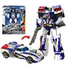 Action Toy Figures ABS Tobot Transformation Car to Robot Toy Korea Cartoon Brothers Anime Tobot Deformation Car Airplane Toys for Children Gift 230217