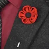 Broszki piny broszki kwiatowe ręcznie robione boutonniere klapa pin na weselne działalność pral