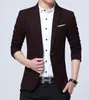 Men's Suits 2023 Classic Blazer Men Designer Slim Fit Korean Male Plaid Masculino Tweed Button Casual Mens Jacket