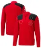 F1 Racing Suit 2023 NOWY SWEATER RED COUTED MĘŻCZYZNY I ZIMOWY SUPE ZIMOWY