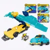 Action Toy Figures Våldstransformation Action Figur Robot Burst Deformation Car Beast 720 ° Flip Boy Kids Toy Girl Birthday Gift 230217