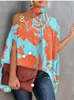 Bluzki damskie koszule seksowna koszula kantarowa Top moda swobodna kobiety Summer Batwing Sleeve Tops Eleganckie 230217