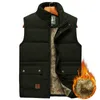 Men's Vests Men's Large Size Clothing Winter Vest Jackets Sleeveless Coat Fur Fashion Big Size 8xl Male Warm Waistcoat Fleece Vest Men 230217