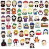 Autres accessoires de mode 10/30 / 50PCS SouthPark Autocollants de dessin animé Bouteille d'eau décorative Réfrigérateur Téléphone Esthétique Decal Packs d'autocollants imperméables pour enfant T230217