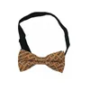 Letter Bow Tie Mens Polyester Adjustable bowtie Solid Mental Decorated Neckwear commercial butterfly adult bowknot 2pcs/lot