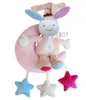 Baby Bell Bell Wind Up Plush Animal Kids Toy Music Pull Ring Baby Barnvagn Pendant Toy3337257