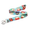 Nyckelringar Kawaii South Park Cartoon Animation Mobiltelefon Rep ID-kort Lanyard Tag Lanyard Hängande nacke Nyckelring Kamera Sport Lanyard T230217