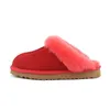 2023 Austrália Designer Sapatos Chinelos de Pele Botas Mulheres Slides Sandálias Mulheres Inverno Sapatos de Neve Clássico Mini Tornozelo Preto Castanha Rosa Sandália Sapatilhas W