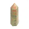 Decorative Figurines Wholesale Quartz Point Rose Wand Healing Stone Natural Amethyst Hexagonal Energy Ore Pyramid Tower For Home Decoration