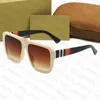 Sunglass Designer Luxury Glasses Fashion Letter Goggle For Men Women 7 Colors High Quality