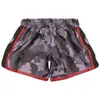 Heren shorts W16 Match Muay Thai Pants Fighting Shorts Fitness Sanda Training Bokspak Sanda Z0216