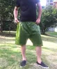 Męskie szorty zielone PVC Man Shorts Wodoodporny Z0216
