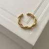 Wedding Rings Bohemian Twist Chains For Women Men Lover Korean Geometric Finger Jewelry Valentine's Day Gift