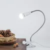 Lampes de table 2023 Lampe de bureau LED la plus vendue 5W Blanc et noir avec clip lit lecture livre lumière pour la maison