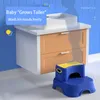 Step Dışkı Toddler Stand tabureleri Çok yönlü iki adımlı çocuklar Banyo Mutfak Konforu Güvenliği için Kalıcı Step Tuvalet Lazımlık Eğitim Sandalye 230217