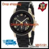 100% Giappone originale Drop Drop New MK5145 MK5191 MK5423 Ladies Runway Cronografo Silicone Steel Watch2749