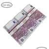 Party Games Crafts Paper Printed Money Toys USA 1 5 10 20 50 100 Dollar Euro Movie Prop Sedel för barn Julklappar eller video DHFWNY11H