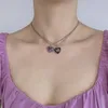 Naszyjniki dławika dla kobiet designerskich minimalistyczne cienki łańcuch niszowy niszę seksowne akcesoria biżuterii