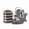 Dress Shoes doershow bellissimo set di scarpe e borsa per la festa italiana con design abbinato signora! SYU135 230216