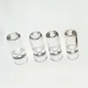 Transparent Pipes Pyrex Glass Smoking Tube One Hitter Handpipe Portable Easy Clean Bong Tobacco Preroll Rolling Cigarette Holder Handmade Mouthpiece Tips DHL