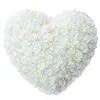 장식용 꽃 화환 25cm 빨간 장미 곰 달콤한 심장 인공 꽃 장식 발렌타인 생일 선물 Rosa Oso Flor Valentine