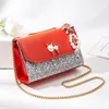 HBP Outdoor womens bag fashion crossbody bag versatile sequin design mini chain shoulder bag