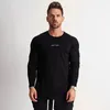 Men's T Shirts Muscleguys Brand Fitness Long Sleeve Shirt Mens Autumn Gym Clothing Cotton Casual Sports Men O-neck Slim Fit Tee