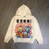 Garçons Enfants Filles Sweats À Capuche Lettre Vague Imprimé Streetwear Hiphop Enfants Casual Sweat Bébé