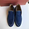 Italië Originele Designer Schoenen Rolopiana LP Lefu schoenen Dames biezen suède een voet platte bodem diepe mond casual grote hoge dames