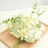Dekoratif Çiçekler 3pc 30cm Yapay Çiçek Berry Hyrangea Beyaz Yüksek Kalite Ev Dekorasyon Düğün Partisi Sevgililer Günü Hediye DIY