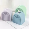 Candles Art Geometric Rainbow Arch Silicone Mold 3D Handmade Craft Aromatherapy Soy Wax Mould Making Supplies 230217