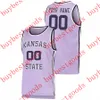 College Basketball Wears Custom 2023 New NCAA Kansas State Wildcats Jersey 25 Ismael Massoud 35 Nae'Qwan Tomlin 43 Peyton Ackerman 32 Dean Wade Jerseys cosidos