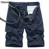 Herren Shorts Männer Cargo-Shorts Armee Militär Baumwolle Lose Taktische Jogger Kurze Mehrere Taschen Arbeit Casual Kurze Hosen 2022 Sommer neue Z0216