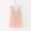 Filles robes été fille Kawaii aile d'ange fée gonflée enfant en bas âge maille fronde princesse pour la fête d'anniversaire MTK02 230217