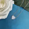 Hanger kettingen mode hangende liefde hart ketting