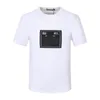 Herrkvinnor Designer T-shirt Men Palm Top Luxury Alfabet Broderi T-shirt Kläder Kort ängelärm T-shirt Summer Fashion