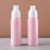 30 ml roze plastic spuitflessen 50 ml lotionpompfles 60 ml draagbare cosmetische containers voor parfum Essentiële olie serum