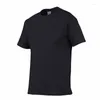 Męskie koszulki 2023 T-shirt mężczyzn w dużych rozmiarach Pure Cotton Sports Soft Para Style Office Top