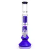 Pipas para fumar Hookah 6 Brazo Percolador Vidrio Bong Agua Azul Tubería Dab Rig Clásicos Vaso Bongs Entrega de gotas Hogar Jardín Hogar S Dhpzn