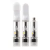 USA Stock Ceramic Coil Vape Cartridges 0.8ml and 1ml Empty Carts Thick Oil Dab Vaporizer 510 Thread E Cigarettes Glo Atomizers Box Packagings