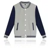 Męskie kurtki kurtki baseballowe Man Solid Color płaszcz z pojedynczym piersi dres dresowy harajuku długie rękawy bluza plus size mężczyzn odzież 230216