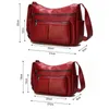 Bolsas de noite Motingsome Luxury Genuine Leather Messenger Bag para mulheres elegantes Mãe Satchel Chic Madam ombro Bolsa Bolsa 2023