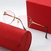 Białe okulary przeciwsłoneczne dla mężczyzn szklanki carti głowica przeciwsłoneczna przeciwsłoneczna anty niebieska lekka obiektyw powłoka metalowa rama konfigurowalna recepta okularów z pudełkiem
