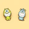Cartoon Accessories Cute Cat Brooch Creative Backpack Decoration Pin Alloy Enamel Badge Drop Delivery Baby Kids Maternity Products Dh0Kg