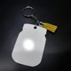 SUBlimação em branco FRP Keychain de plástico com tassels Bolsa Bolsa Acessórios pendurados Aquecer Pressione Multi Shapes Keyring em branco para DIY